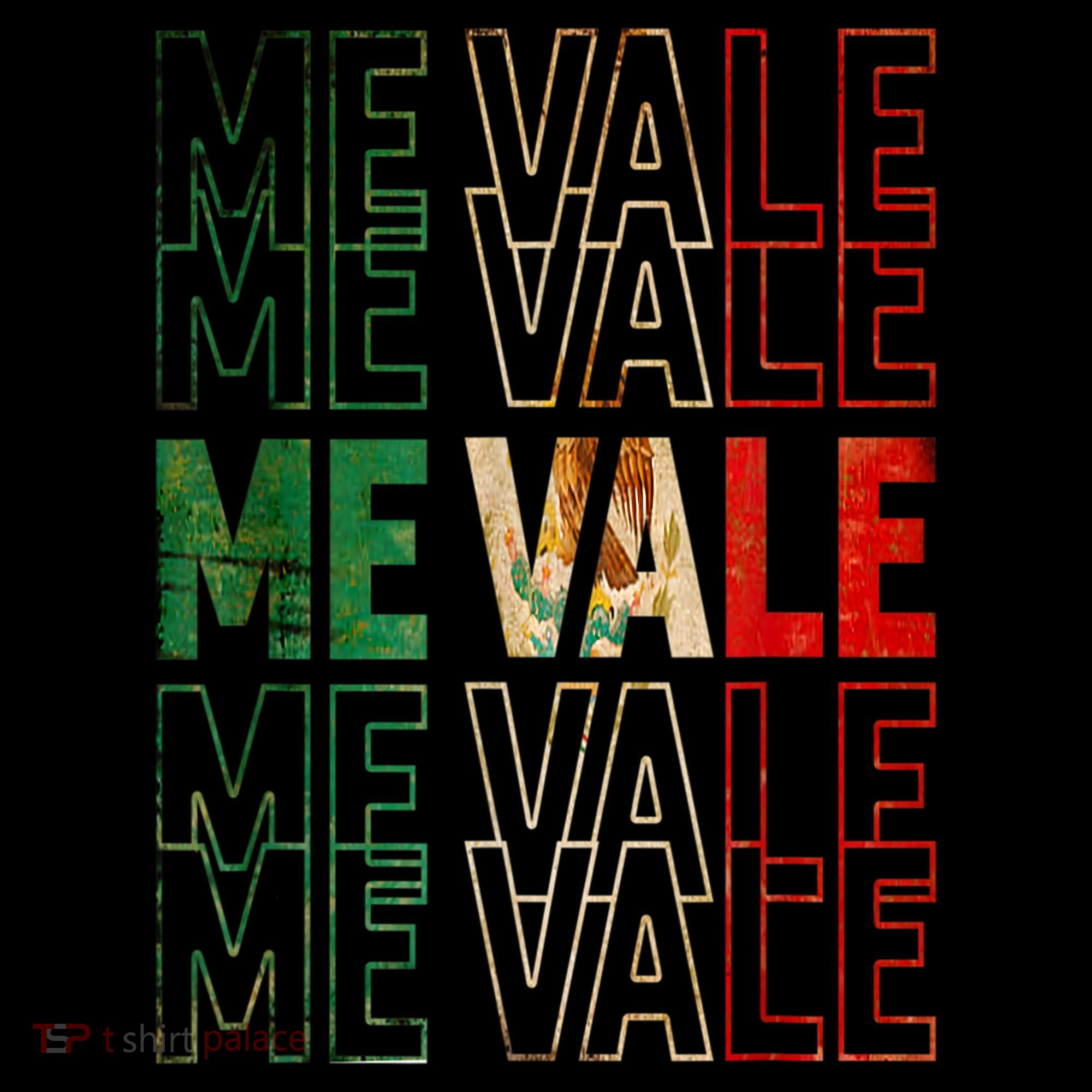 Me Vale Mexican Flag SPANISH SLANG Apron
