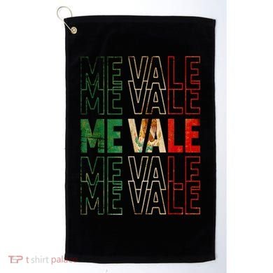 Me Vale Mexican Flag SPANISH SLANG Golf Towel