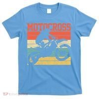 Motocross Vintage Mx Dirt Bike Motorcycle Enduro Biker Gift Cool Gift T-Shirt thumb 0