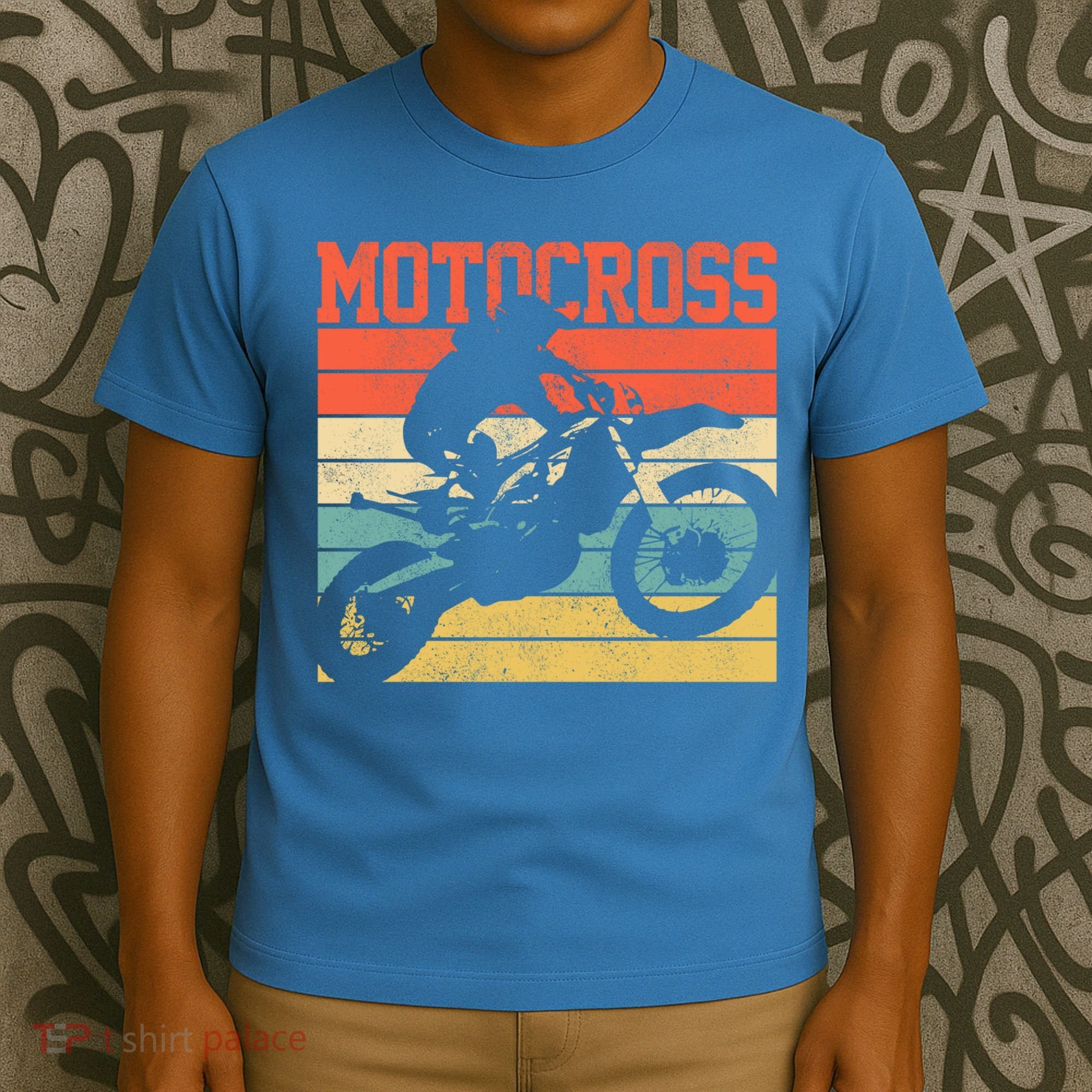 Motocross Vintage Mx Dirt Bike Motorcycle Enduro Biker Gift Cool Gift T-Shirt