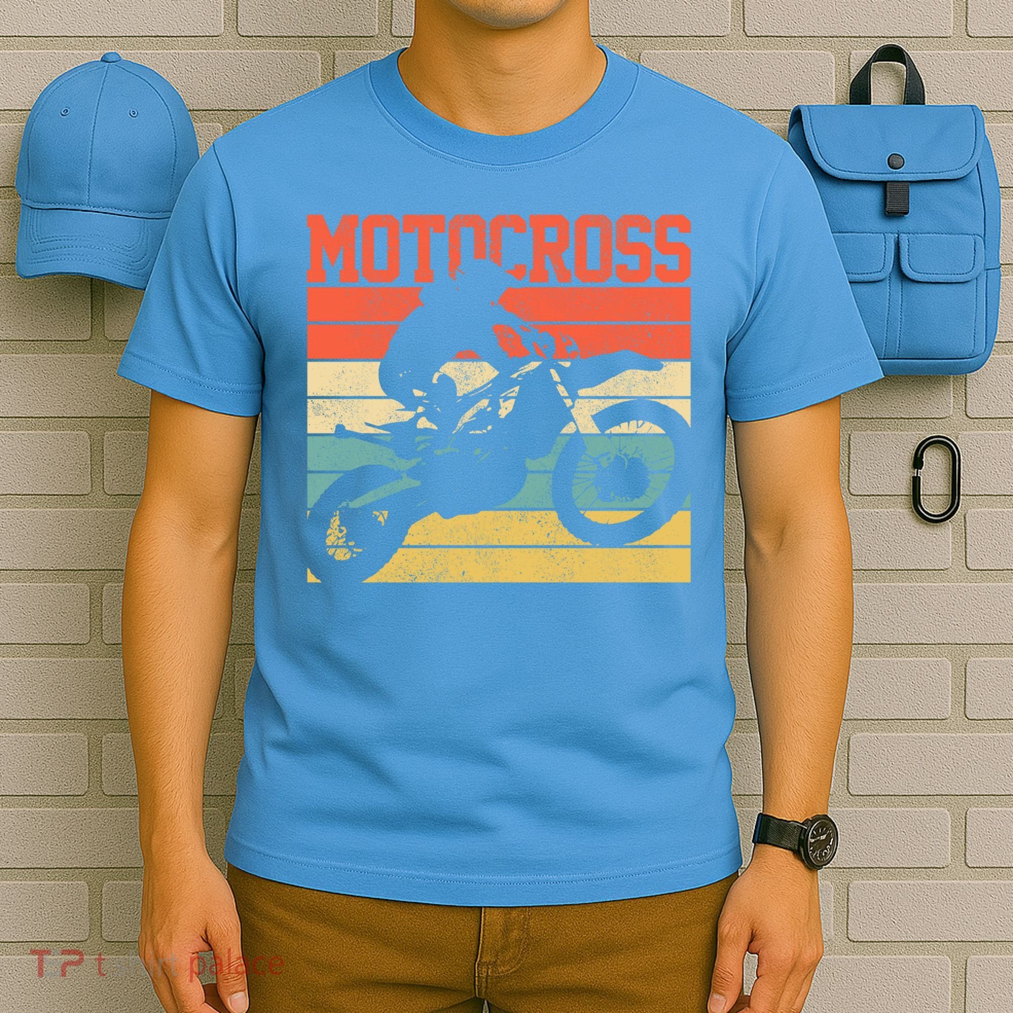 Motocross Vintage Mx Dirt Bike Motorcycle Enduro Biker Gift Cool Gift T-Shirt