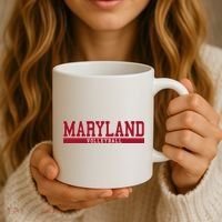 Maryland Volleyball Coffee Mug thumb 3