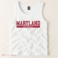 Maryland Volleyball Tank Top thumb 2