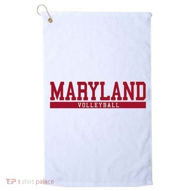 Maryland Volleyball Golf Towel