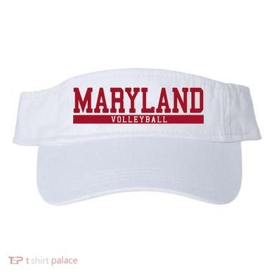 Maryland Volleyball Visor