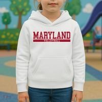 Maryland Volleyball Kids Hoodie thumb 3