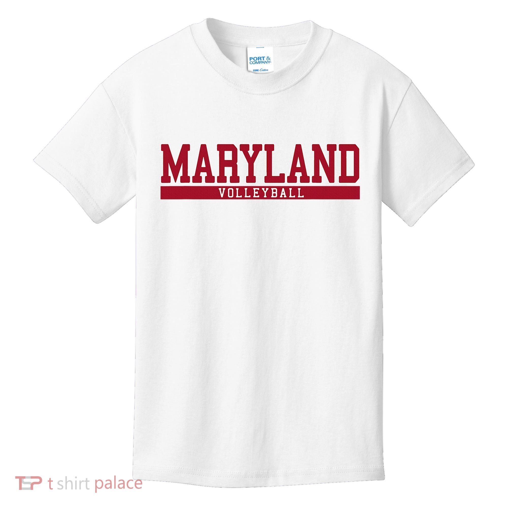 Maryland Volleyball Kids T-Shirt