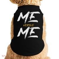 Me Vs Me Hustle Motivation Grow Get Stronger Motivational Doggie Tank thumb 0