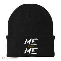 Me Vs Me Hustle Motivation Grow Get Stronger Motivational Beanie thumb 0