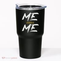 Me Vs Me Hustle Motivation Grow Get Stronger Motivational Tumbler thumb 0