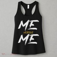 Me Vs Me Hustle Motivation Grow Get Stronger Motivational Women's Tank Top thumb 3