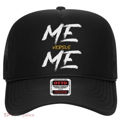 Me Vs Me Hustle Motivation Grow Get Stronger Motivational Hat