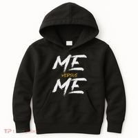 Me Vs Me Hustle Motivation Grow Get Stronger Motivational Kids Hoodie thumb 0