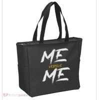 Me Vs Me Hustle Motivation Grow Get Stronger Motivational Tote Bag thumb 2