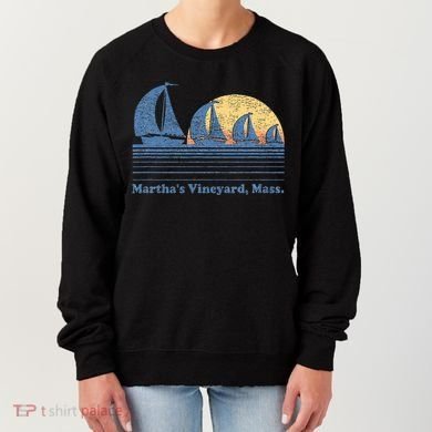 MarthaS Vineyard Ma Sailboat Women's Sweatshirt