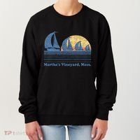 MarthaS Vineyard Ma Sailboat Women's Sweatshirt thumb 0