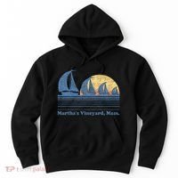 MarthaS Vineyard Ma Sailboat Hoodie thumb 0