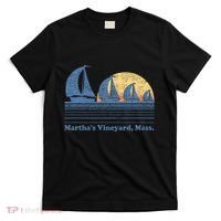 MarthaS Vineyard Ma Sailboat T-Shirt thumb 0