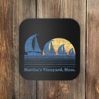 MarthaS Vineyard Ma Sailboat Coaster thumb 0