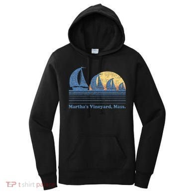 MarthaS Vineyard Ma Sailboat Women's Hoodie