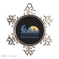 MarthaS Vineyard Ma Sailboat Ornament thumb 0