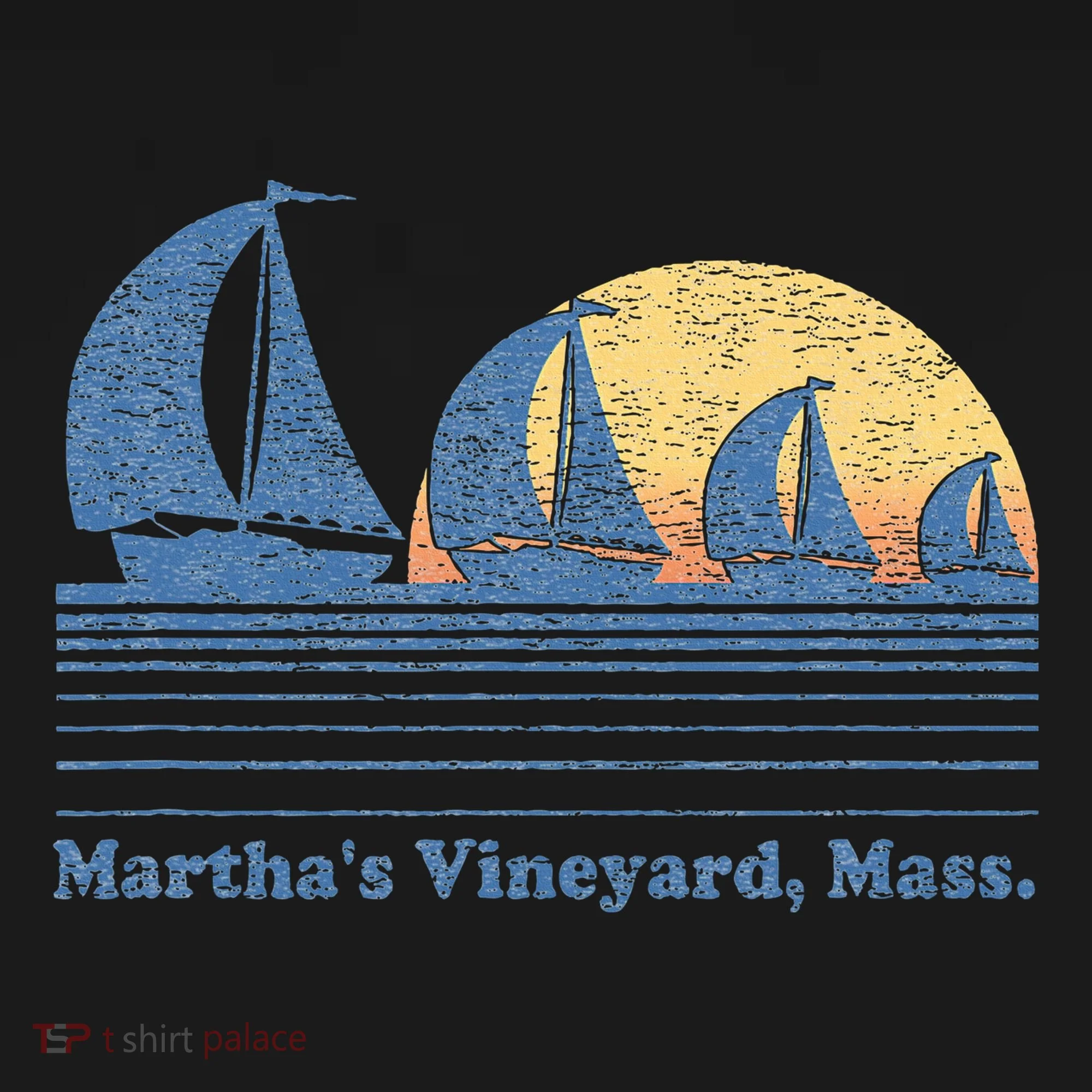MarthaS Vineyard Ma Sailboat Baby Bodysuit