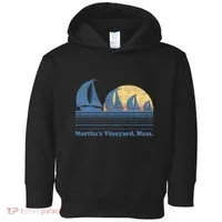 MarthaS Vineyard Ma Sailboat Toddler Hoodie thumb 0