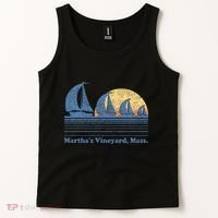 MarthaS Vineyard Ma Sailboat Tank Top thumb 2