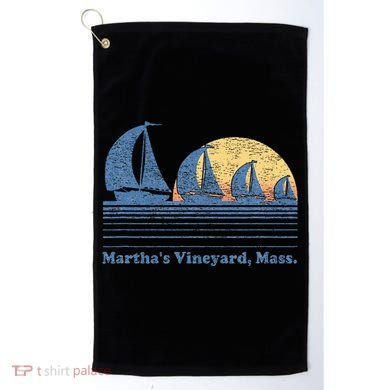 MarthaS Vineyard Ma Sailboat Golf Towel