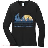 MarthaS Vineyard Ma Sailboat Women's Long Sleeve Shirt thumb 0