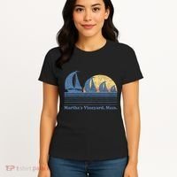 MarthaS Vineyard Ma Sailboat Women's T-Shirt thumb 4