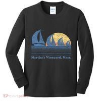 MarthaS Vineyard Ma Sailboat Kids Long Sleeve Shirt thumb 0