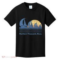 MarthaS Vineyard Ma Sailboat Kids T-Shirt thumb 0
