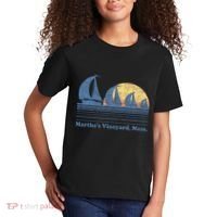 MarthaS Vineyard Ma Sailboat Kids T-Shirt thumb 2