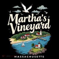 MarthaS Vineyard Massachusetts Scenic Island Illustration Coffee Mug thumb 5