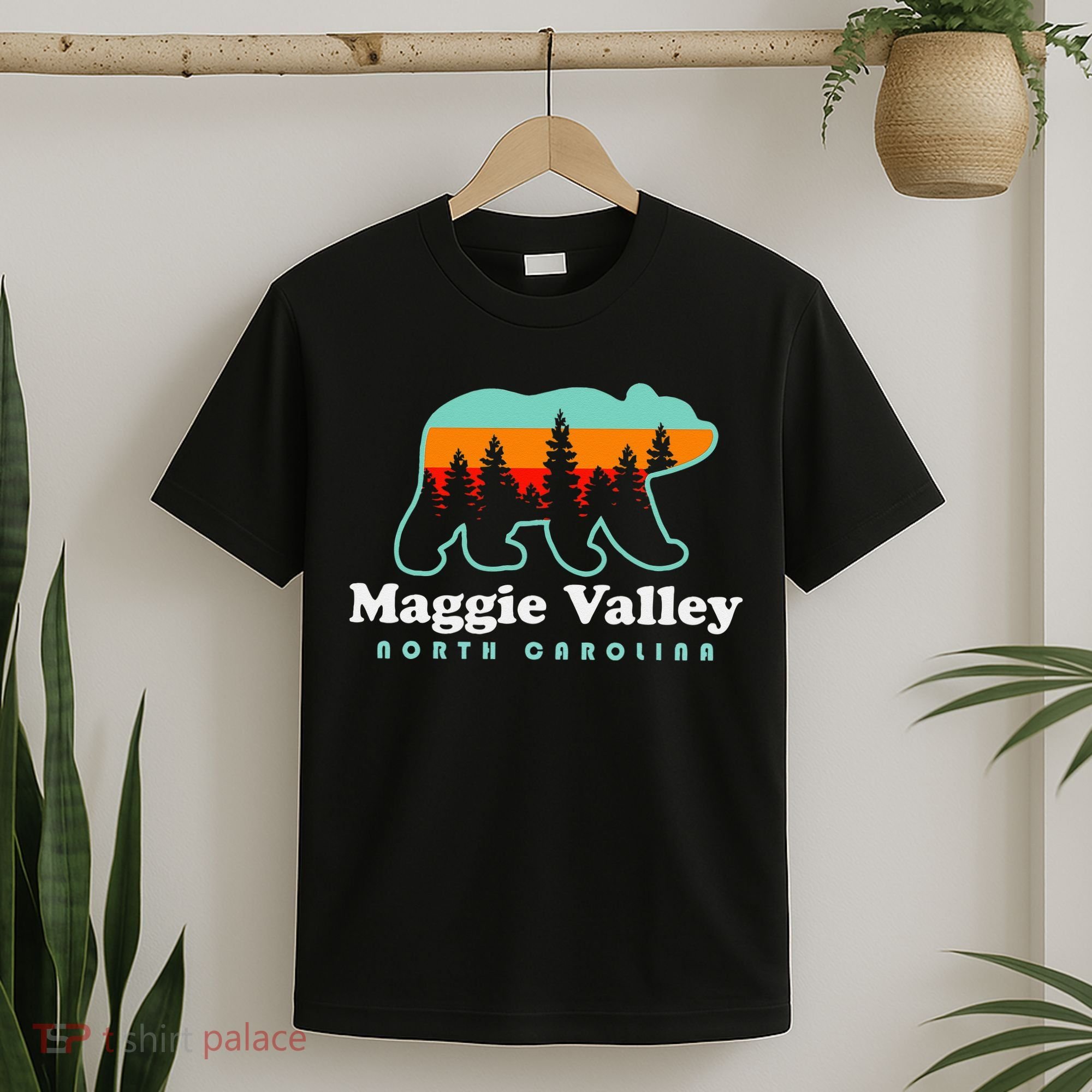 Maggie Valley North Carolina Mountain Town Vacation T-Shirt