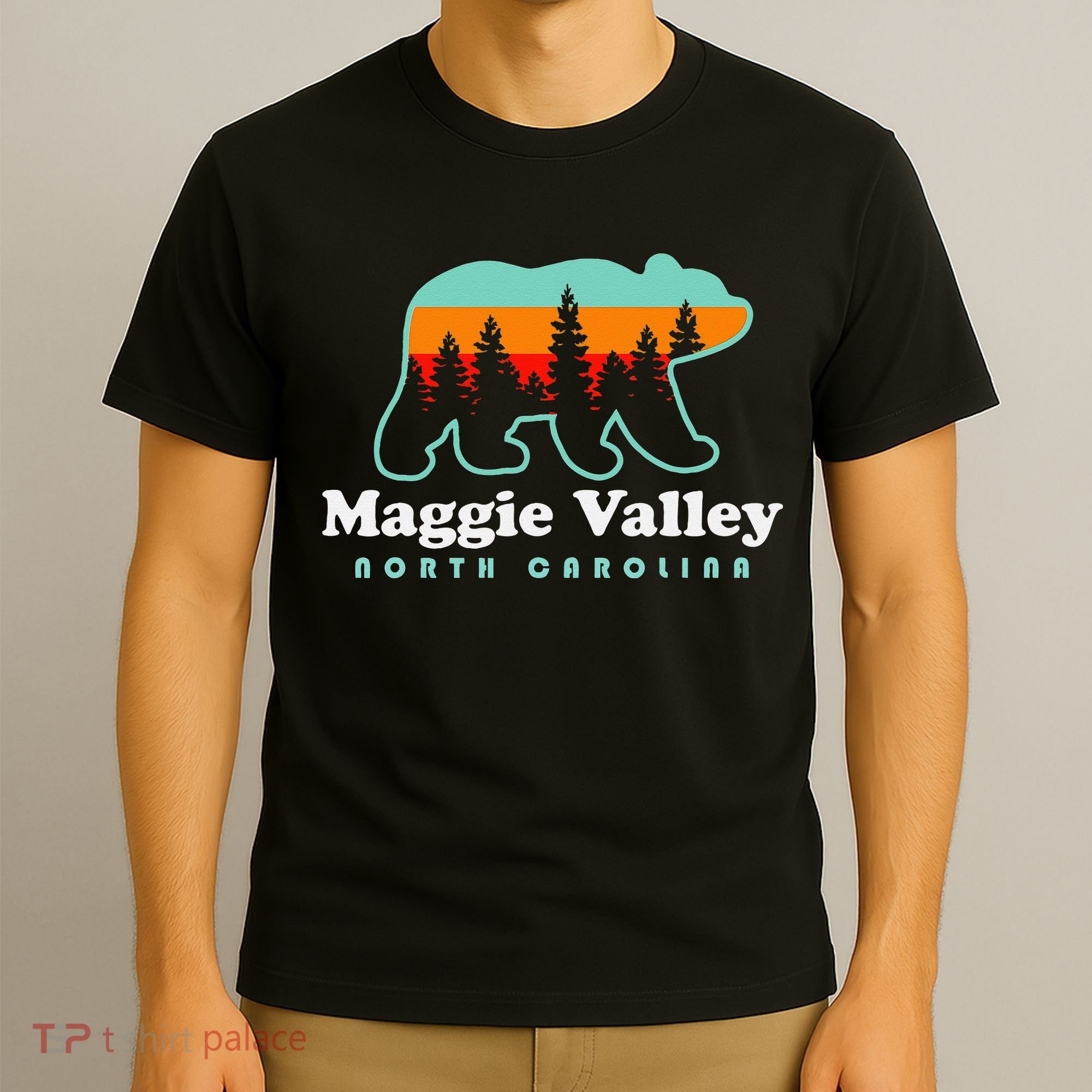 Maggie Valley North Carolina Mountain Town Vacation T-Shirt