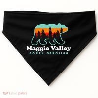 Maggie Valley North Carolina Mountain Town Vacation USA-Made Doggie Bandana thumb 0