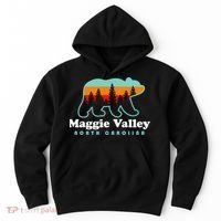 Maggie Valley North Carolina Mountain Town Vacation Hoodie thumb 0
