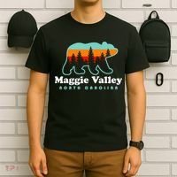 Maggie Valley North Carolina Mountain Town Vacation T-Shirt thumb 6