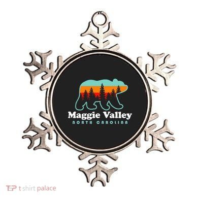 Maggie Valley North Carolina Mountain Town Vacation Ornament
