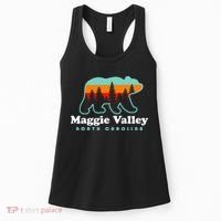 Maggie Valley North Carolina Mountain Town Vacation Women's Tank Top thumb 0