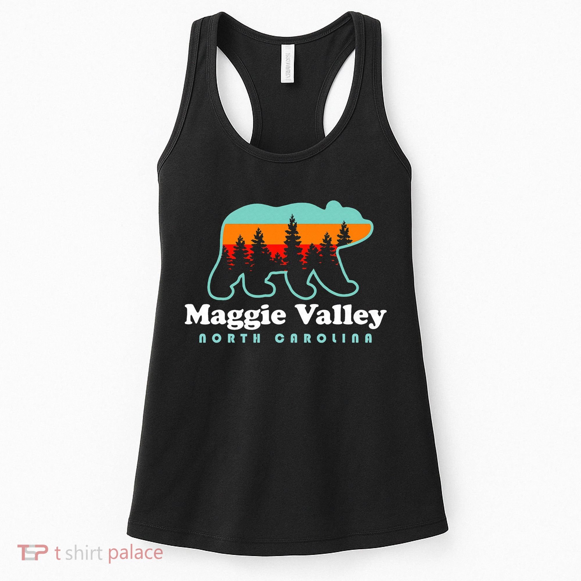 Maggie Valley North Carolina Mountain Town Vacation Women's Tank Top