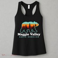 Maggie Valley North Carolina Mountain Town Vacation Women's Tank Top thumb 3