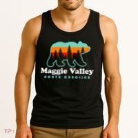 Maggie Valley North Carolina Mountain Town Vacation Tank Top thumb 3
