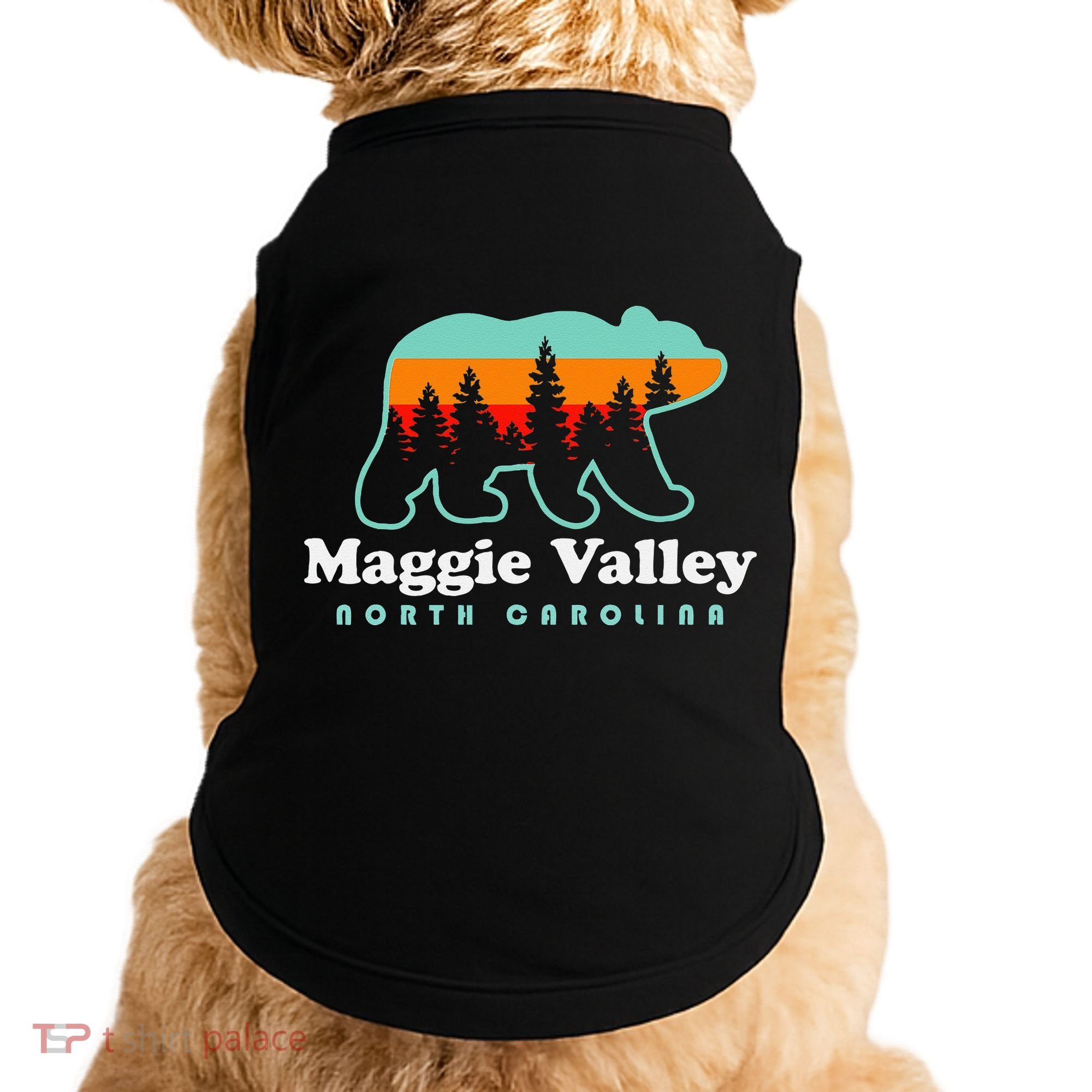 Maggie Valley North Carolina Mountain Town Vacation Doggie Tank