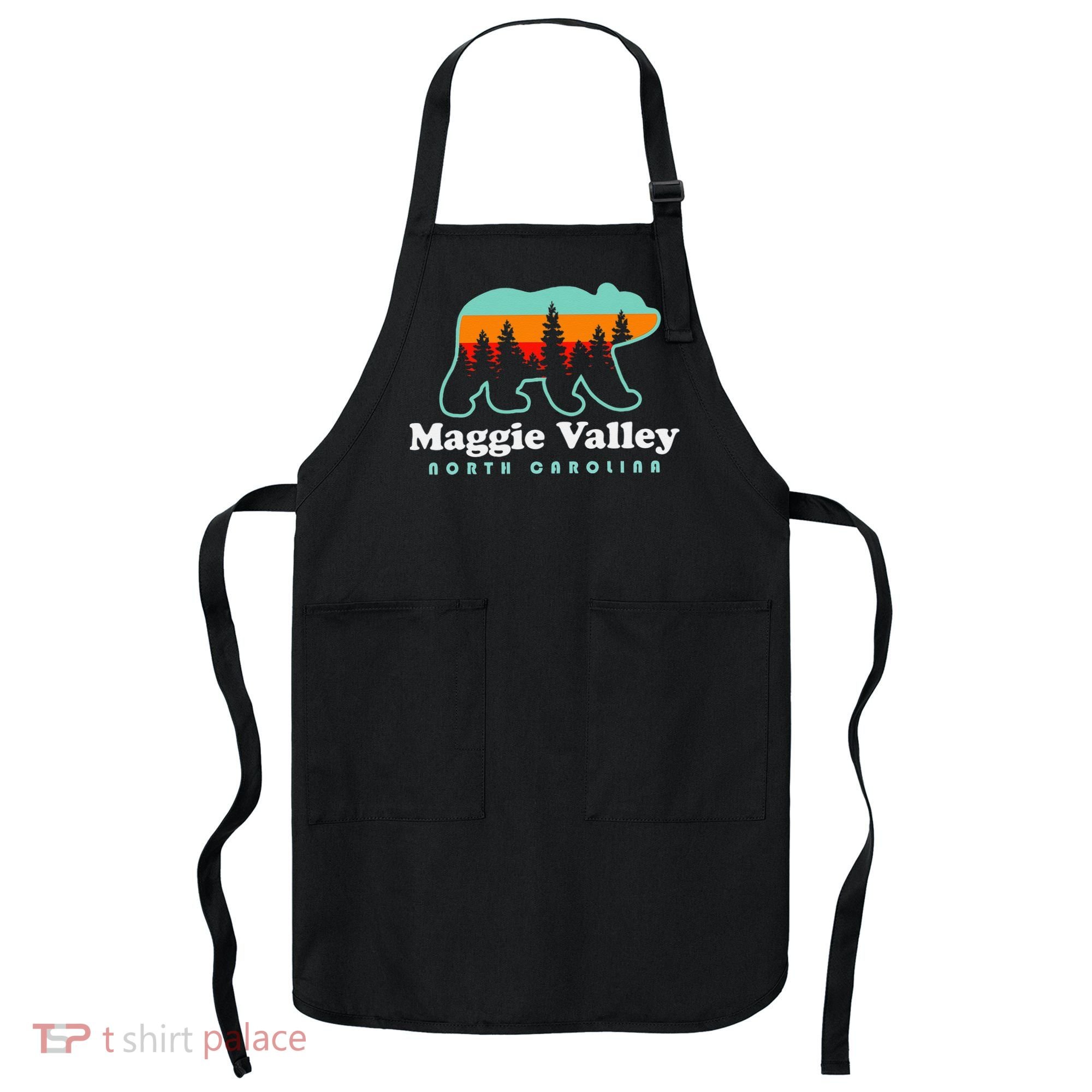 Maggie Valley North Carolina Mountain Town Vacation Apron