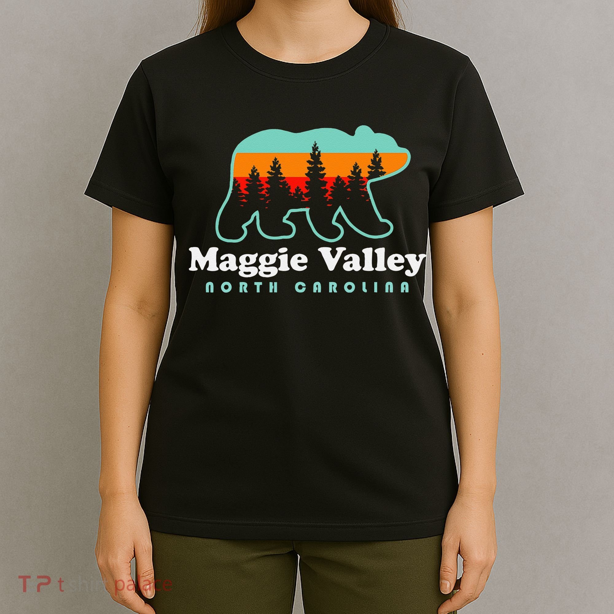 Maggie Valley North Carolina Mountain Town Vacation T-Shirt