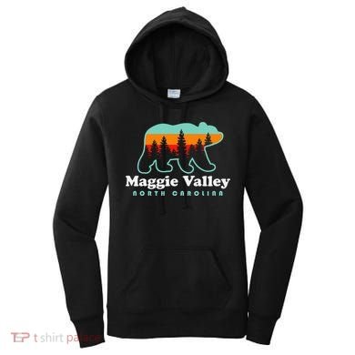 Maggie Valley North Carolina Mountain Town Vacation Women's Hoodie