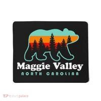 Maggie Valley North Carolina Mountain Town Vacation Mousepad thumb 0